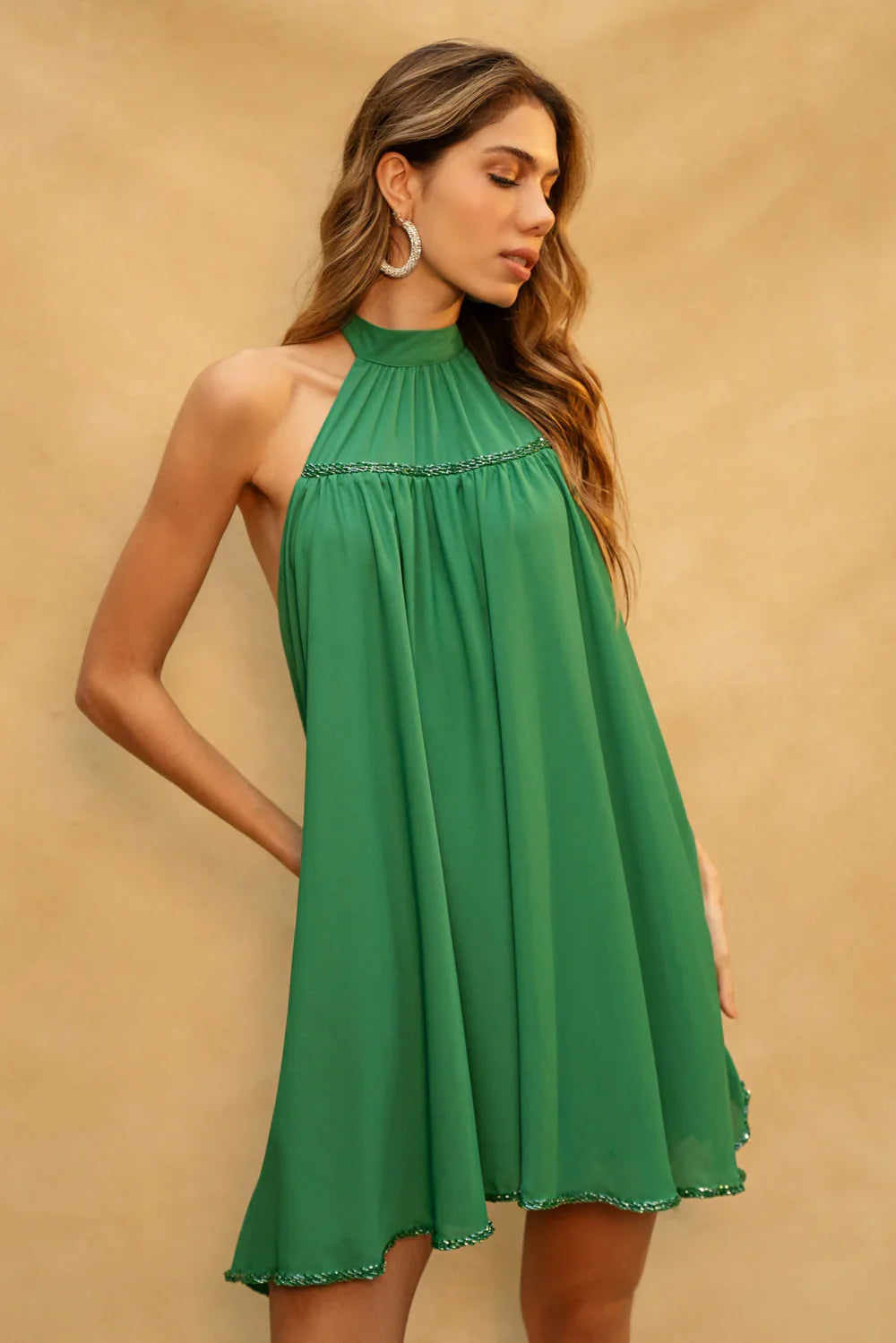 Vestido Brisa Esmeralda