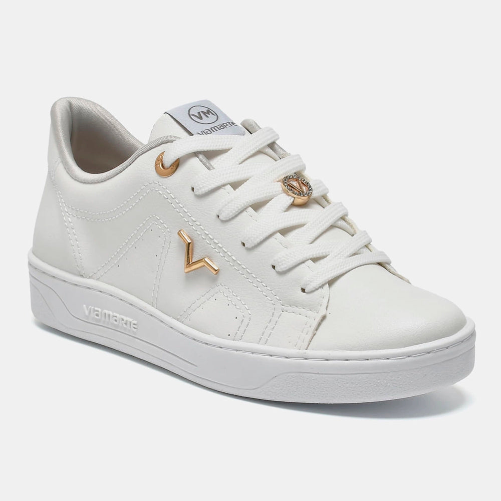 TENIS 020-012-01 EM SINTE BRANCO