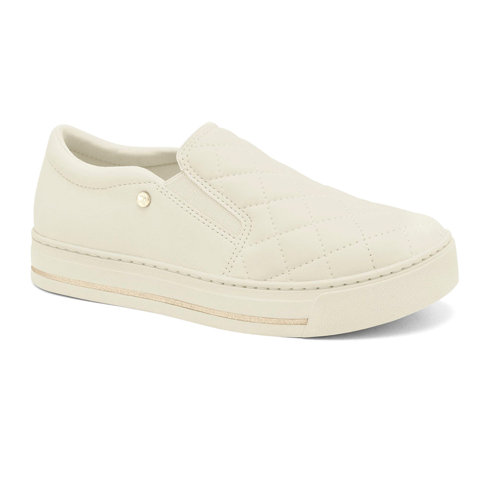 TENIS ESPORTIVO EM SINTETICO FEMININO SOLADO SINTETICO - NP VELVET/COCONUT