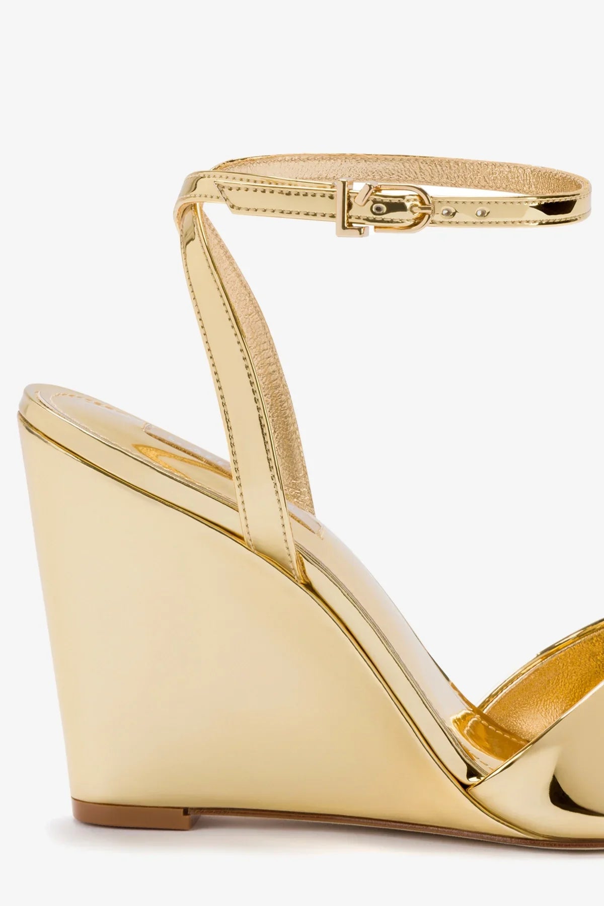 Yves Wedge In Gold Specchio