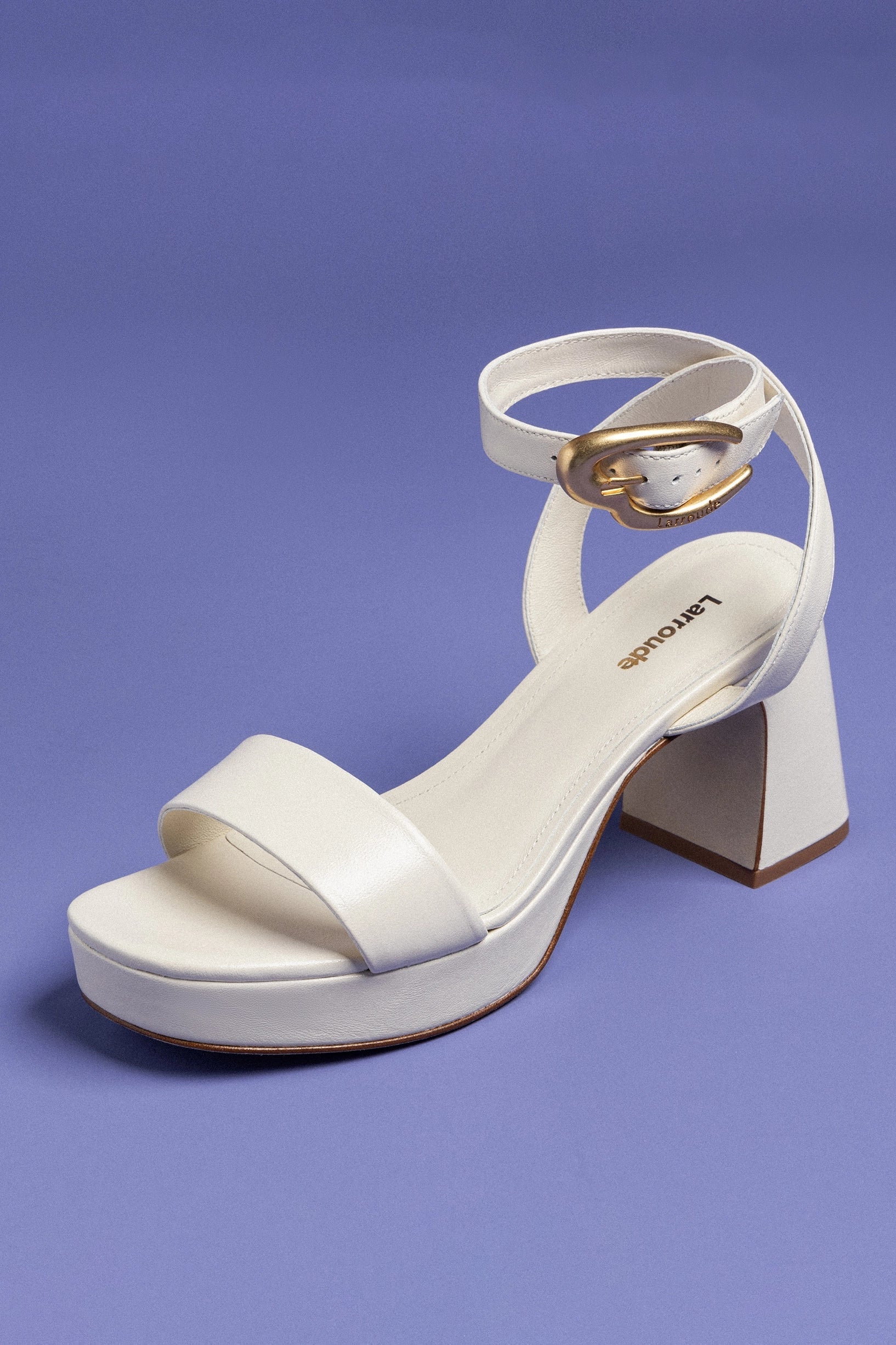 Sandália Dolly Verona Low Couro Off White