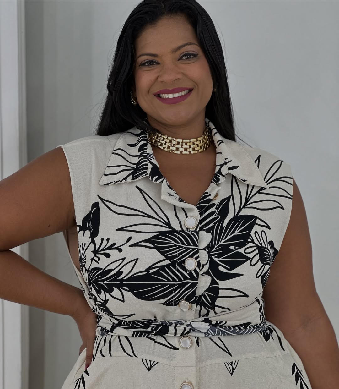 Vestido Longo Viscose - Melissa