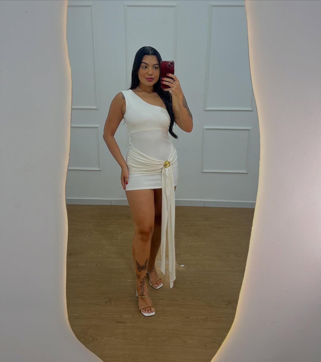 Vestido Flor de Lótus