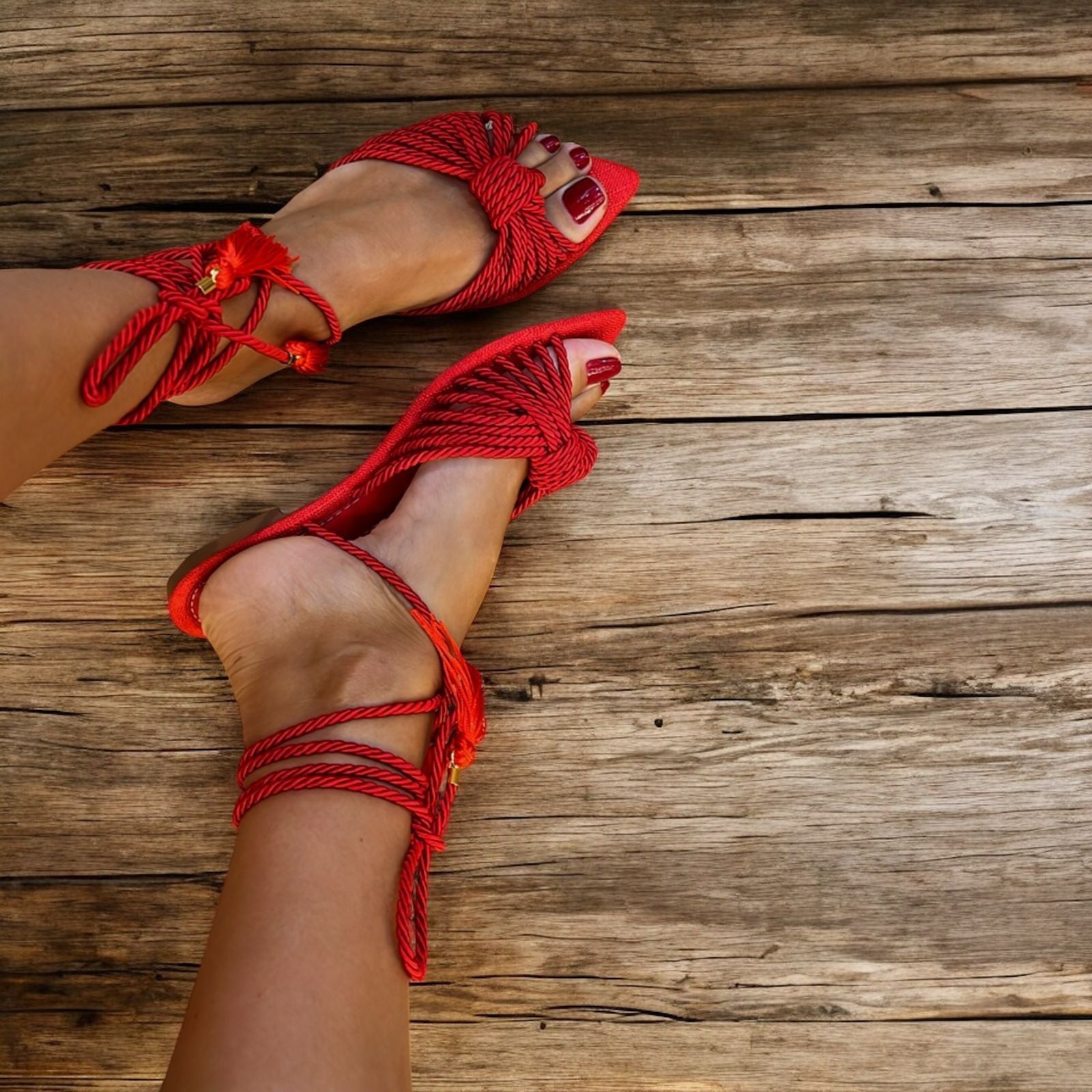 Rasteira Monalisa Amarração