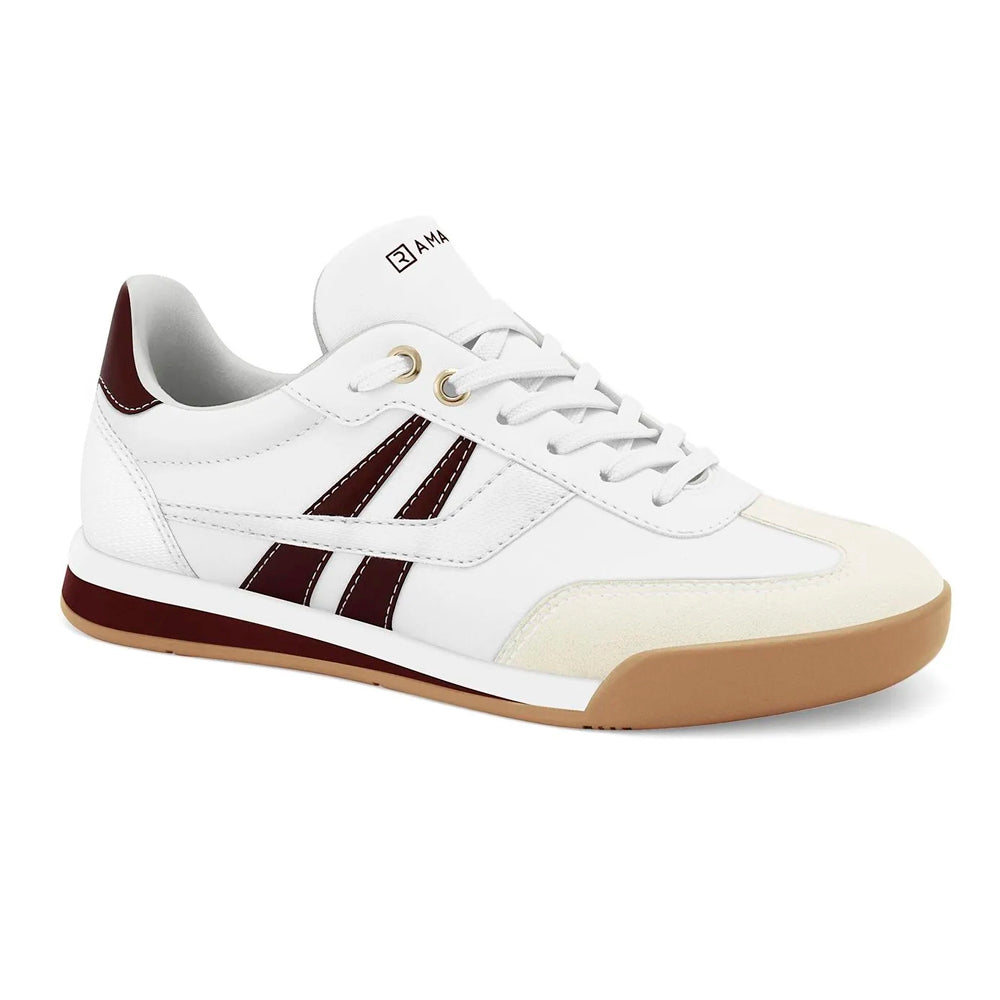 TENIS ESPORTIVO EM SINTETICO FEMININO SOLADO SINTETICO - CAMURÇA PLUS/COCONUT