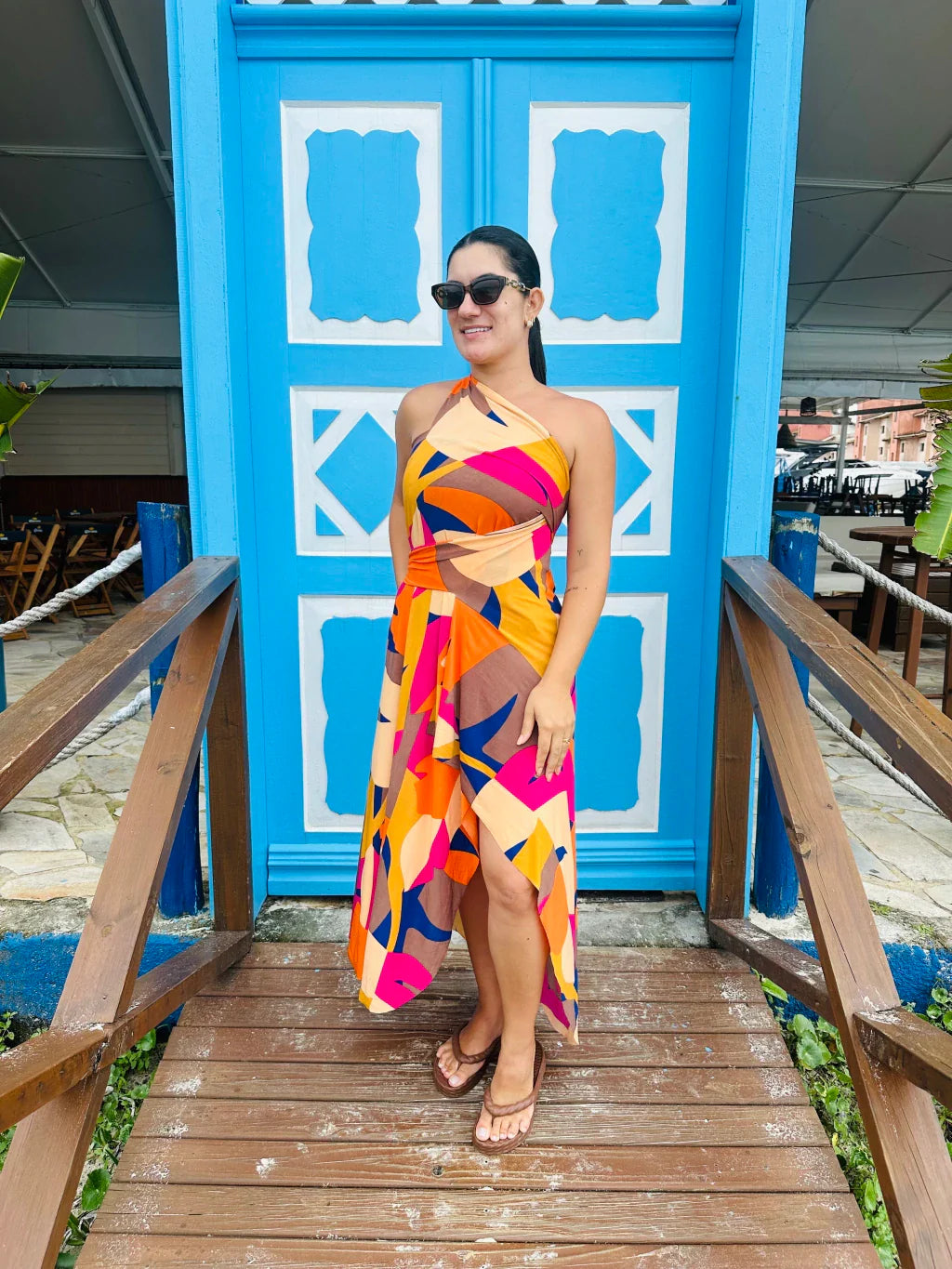 Conjunto Saída Longa + Top