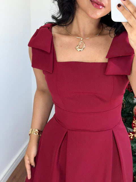 Vestido Pistacchio — Elegância